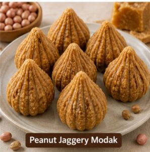Peanut Jaggary Modak