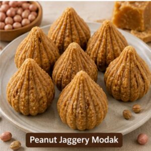 Peanut Jaggary Modak